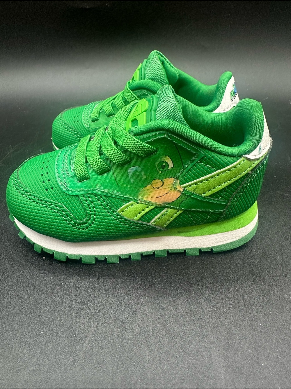 Reebok x PJ Masks Gekko Classic Leather Toddler Sneakers - Size 4